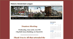Desktop Screenshot of historicamsterdam.org